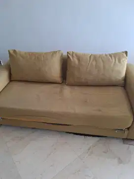 Sofa duduk 3 seater dan bed