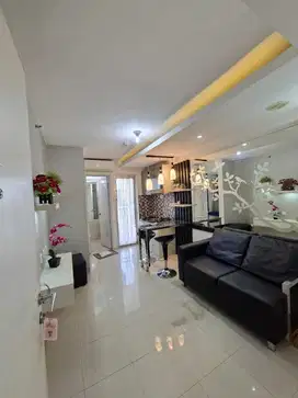 DISEWAKAN 2 KAMAR FULL FURNISH TOWER FLAMBOYAN APARTEMEN BASSURA CITY