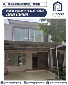 RUMAH 2 LANTAI CLUSTER GRAHA RAYA BINTARO .AR77.