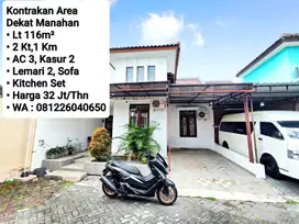 Sewa Rumah Include Furnish Area Perumahan Manahan Solo