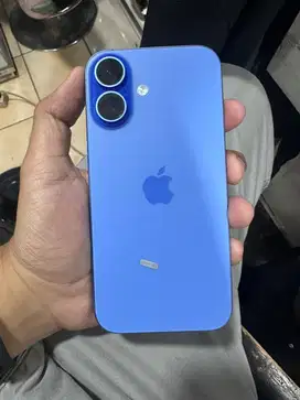 iPhone 16 128gb Resmi Fullset Mulus. Hb 100%. Garansi Mei 2026