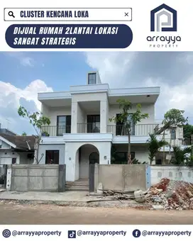 BRAND NEW HOUSE POSISI HOOK LOKASI STRATEGIS KENCANA LOKA BSD HRB188