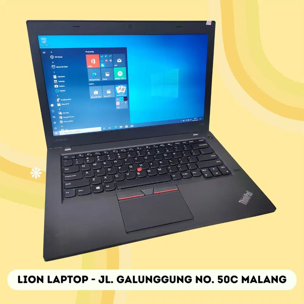 RAM 8GB Core i5 SSD 256GB Lenovo Thinkpad T460 [26|08]
