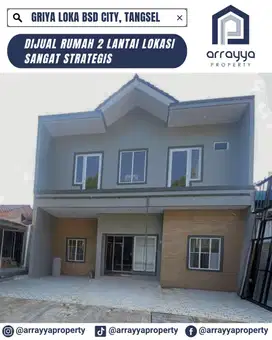 RUMAH BARU 2 LANTAI LUAS DI GRIYA LOKA BSD .MRB61.