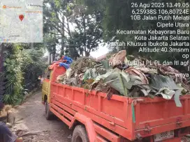 Jasa buang puing dan tanah