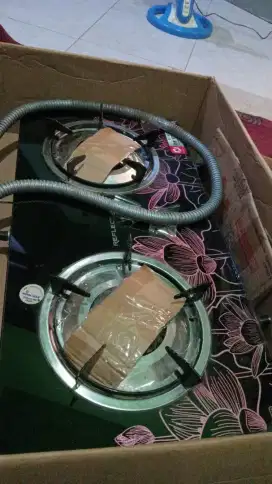 Kompor gas, permukaan kaca