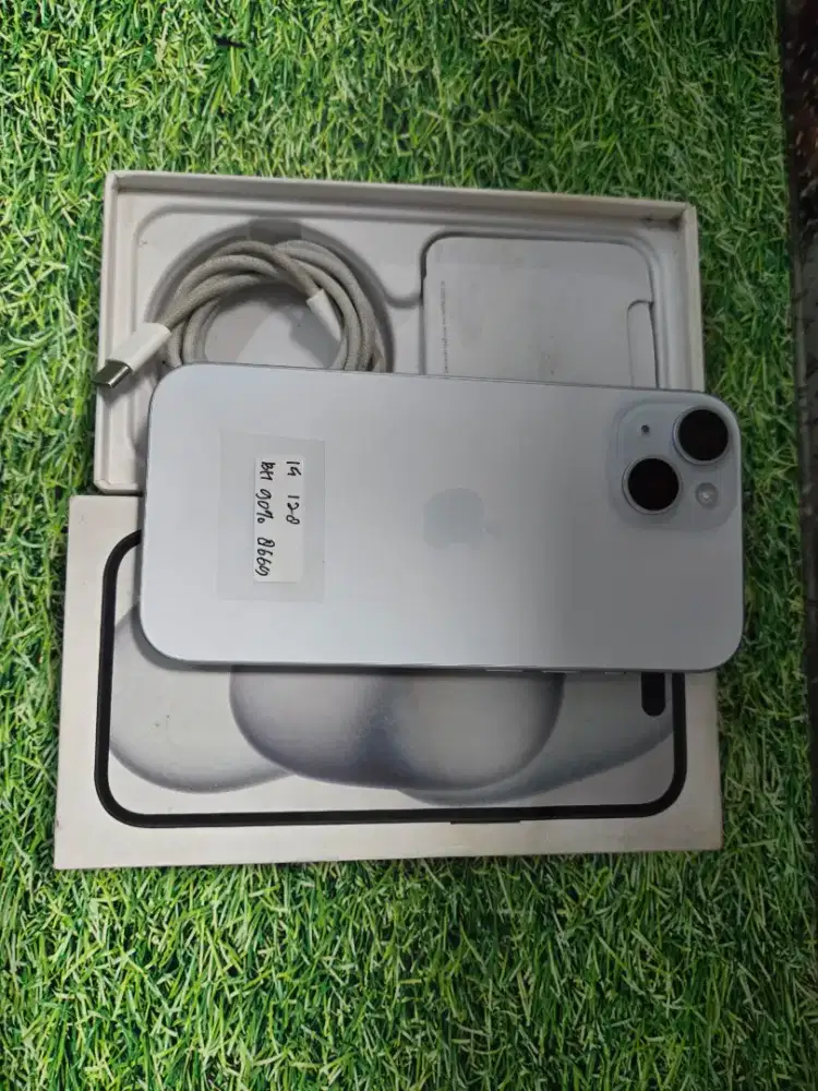 Iphone 15 inter 128 all oprator pkei Rsim Garansi mulus