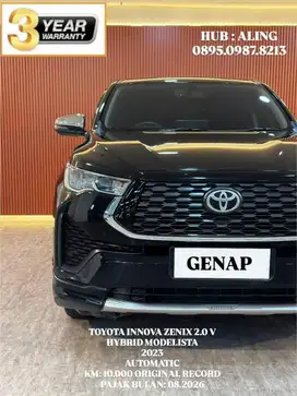 [ KM 10.000 ORIGINAL ] TOYOTA INNOVA ZENIX V HYBRID MODELISTA 2.0 2023