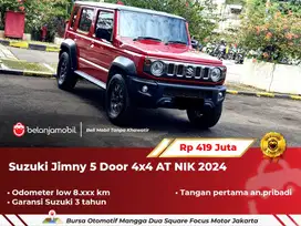 [ LOW KM 8RB ] Suzuki Jimny 5 Door 4x4 AT Merah 2024 2025