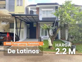 Rumah de Latinos siap huni dekat akses toll BSD serbaraja