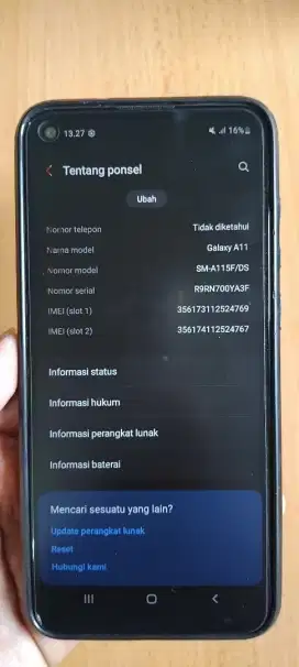 Samsung A11 3/3Gb White