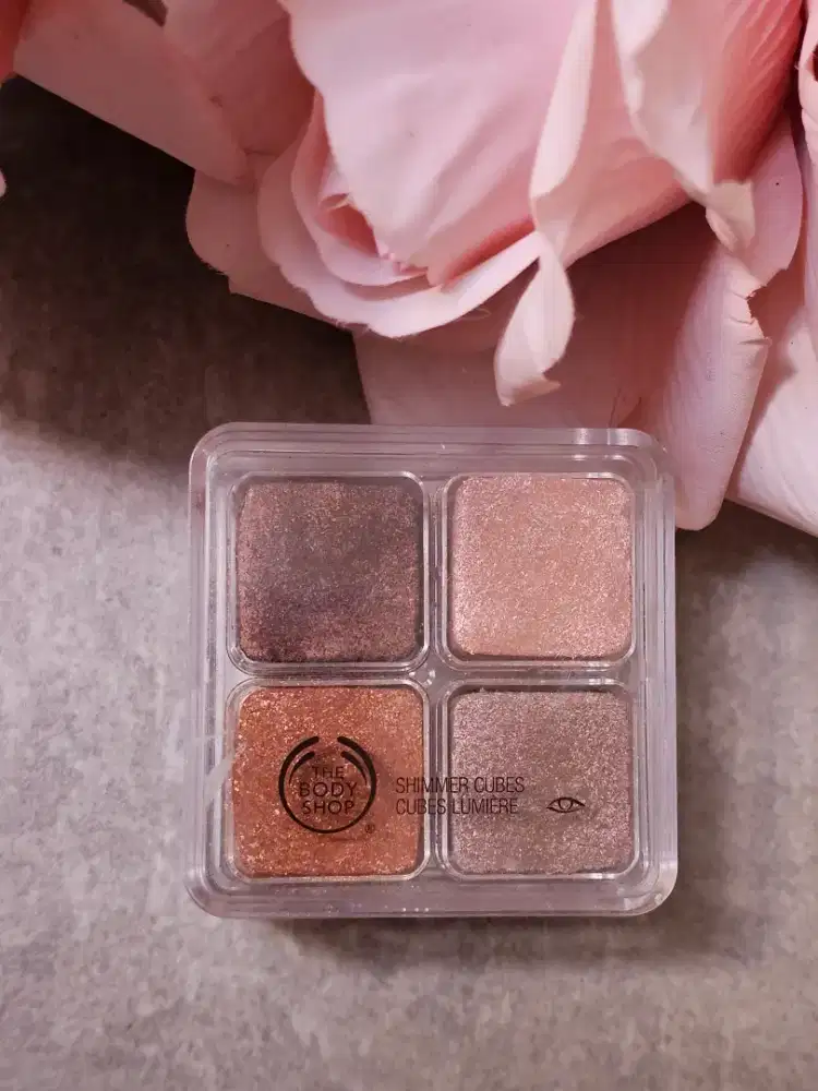 The body shop eye shadow original make up rias wajah