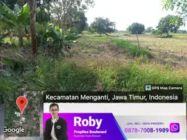 Murah, Tanah untuk gudang di Menganti Pengalangan, Workshop industri