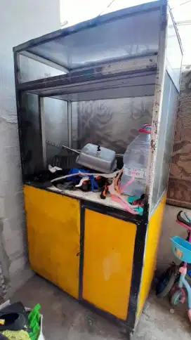 Gerobak ayam gorengan nasi uduk