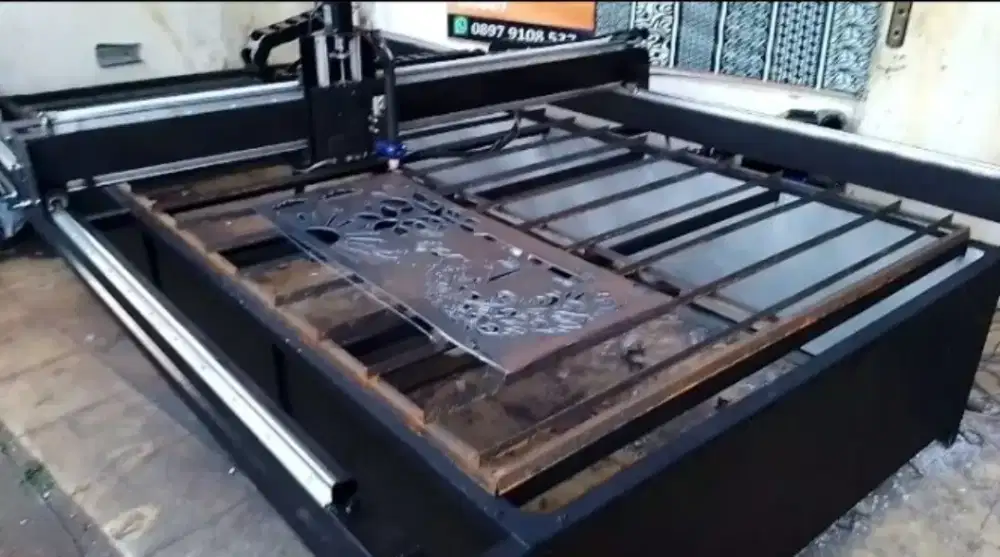 Perakitan Mesin CNC Plasma CNC Router CNC Laser CO2 laser cutting