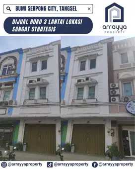 DIJUAL RUKO 3 LANTAI DI GOLDEN MADRID BSD .RNB23.