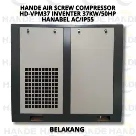 HANDE AIR SCREW COMPRESSOR HD-VPM37 INVENTER ,  37KW-50HP IP55 8 Bar.