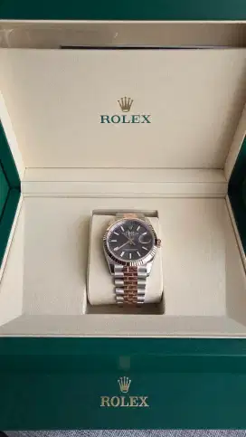 Rolex Datejust 36 Two Tone Ever Rose Gold Rhodium Dial Ref. 126231