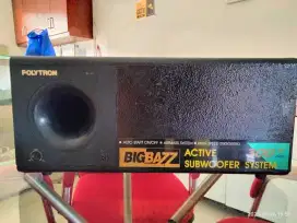 Subwoofer Aktif Polytron Bazzoke 300watt Big Bazz Bass