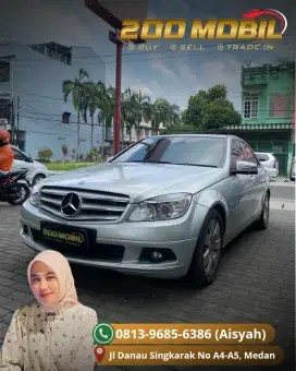 Mercedes Benz C200 CGI A/T 2011, Warna Silver