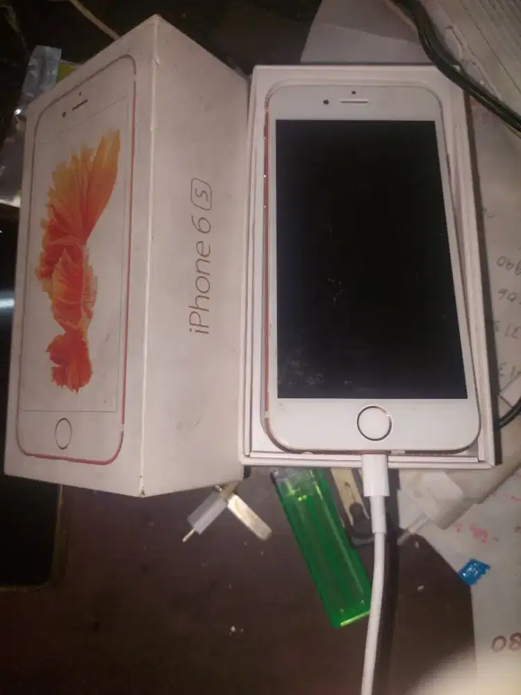 Murah iphone 6s 64 lkp mulus luoa icloud