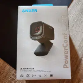 webcam anker powerconf C200 2K stereo mics auto focus