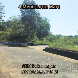 Tanah Hunian Jogja Maguwoharjo luas 200 M2 Siap Bangun SHMP