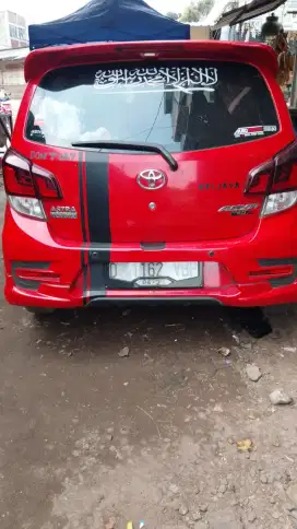 Agya 2018.surat2 komplit atas nama sendiri.pajak isi.plat D