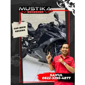 Odo 2rb Istimewa!!Kawasaki ZX25R 2023 N Kota Black full Paper-Mustika