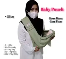 Gendongan bayi mshape, samping, blanket on dan lain lain