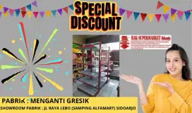 Rak minimarket Gondola