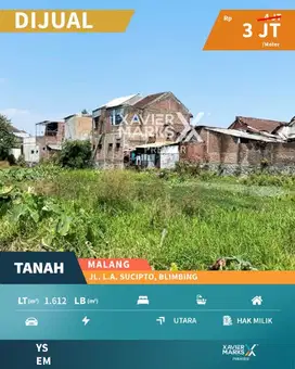 Tanah Di Blimbing Malang Selangkah Dari Pusat Kota Malang