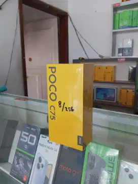 Poco C75 8/256 Baru Segel Garansi Resmi
