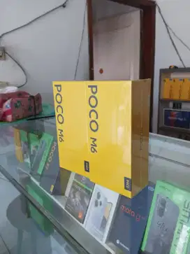 Poco M6 8/256 Baru Segel Garansi Resmi