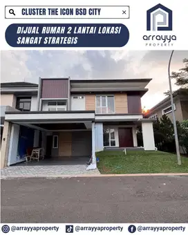 RUMAH MEWAH 2 LANTAI CLUSTER THE ICON BSD .DMB30.