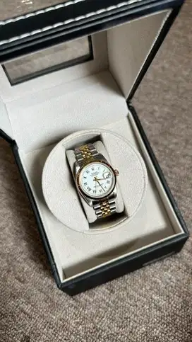 Rolex Datejust 31mm - Two Tone White Roman  - Mulus Original - NEGO