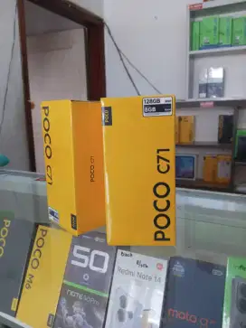 Poco C71 4/128 Baru Segel Garansi Resmi