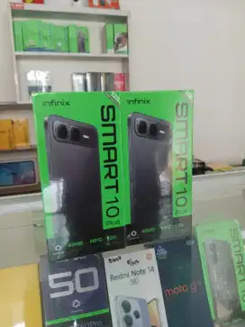 Infinix Smart 10+ 8/128 Baru Segel Garansi Resmi