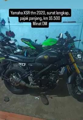 Dijual segera motor XSR tahun 2020