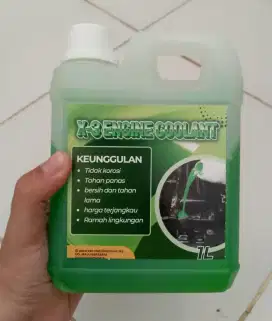 Air radiator hijau motor 1Liter