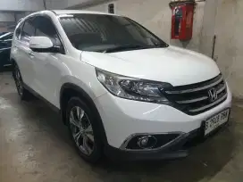 Honda CRV 2.4 2014 Putih Mulus Low KM Tangan Pertama Bagus Sekali Dp 5