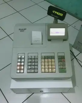 Jual mesin kasir Sharp type XE-A 207 W Normal
