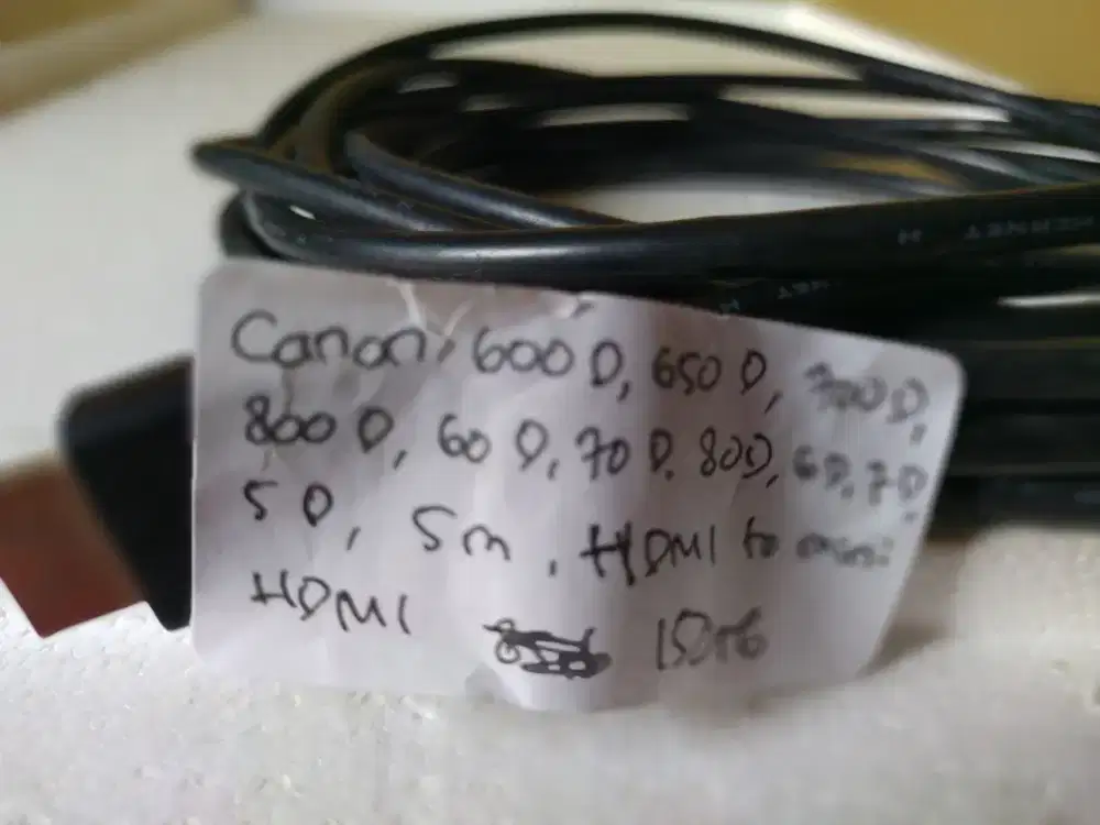 kabel hdmi canon eos