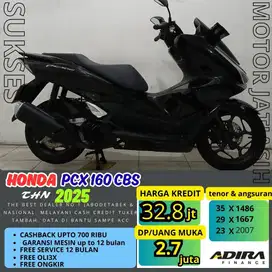 HONDA PCX 160 CBS 2025 bisa cash dan kredit
