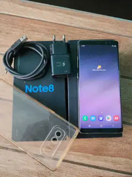 Samsung Note 8 dual sim 6/64 ex resmi SEIN normal