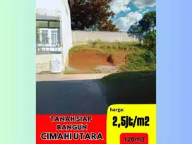TANAH SIAP BANGUN DI CIMAHI LUAS 120M2