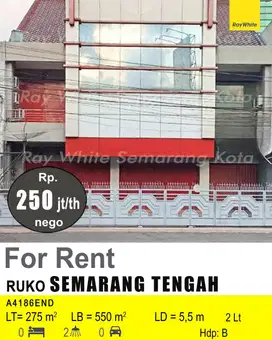 DISEWAKAN RUKO DI SEMARANG TENGAH A4186