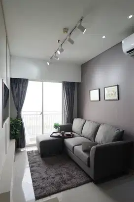 Disewakan Apartemen Mewah Type 2BR Trivium Lippo Cikarang, 100 Jt/Thn