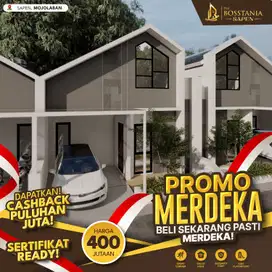 Rumah Bergaya Scandinavian dekat UNS dengan akses mudah ke Kampus