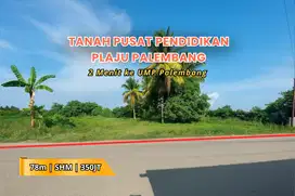 Tanah dekat Kampus Plaju Palembang